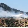 Λέσβος: Χωρίς ενεργό μέτωπο η φωτιά στο Μανταμάδο