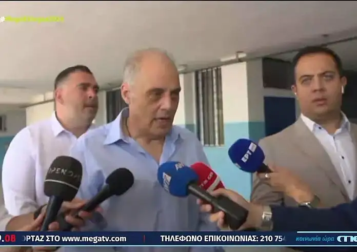 Κυριάκος Βελόπουλος: Ψήφισε στη Θεσσαλονίκη