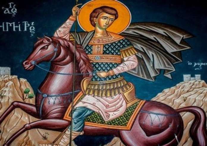 Άγιος Δημήτριος: Το μαρτύριο του και το θαυματουργό μύρο του. Του Αγίου Δημητρίου σήμερα 26 Οκτωβρίου