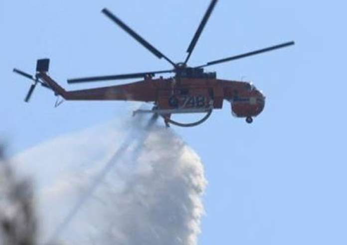 Δεύτερη πυρκαγιά στο Δαφνί – Επιχειρούν τρία ελικόπτερα