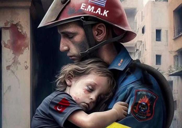 Σεισμός στην Τουρκία: Συγκλονιστική εικόνα για το έργο της ΕΜΑΚ που έχει γίνει viral