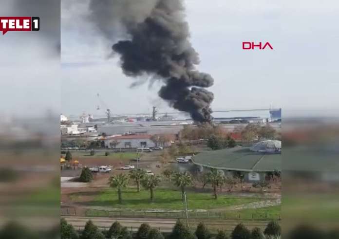 Τουρκία: Έκρηξη και μεγάλη φωτιά στο λιμάνι της Σαμψούντας