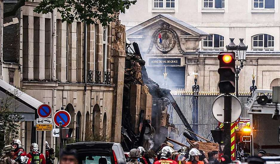 Παρίσι: Εντοπίστηκε πτώμα κάτω από τα ερείπια του κτιρίου που κατέρρευσε από έκρηξη